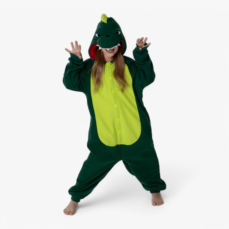 Charizard - Warmer und bequemer Fleece-Einteiler