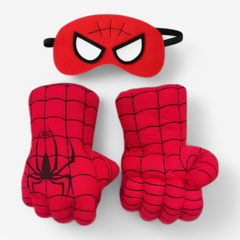 Superhelden-Fausthandschuhe für Kinder – Weiches und sicheres Spielzubehör