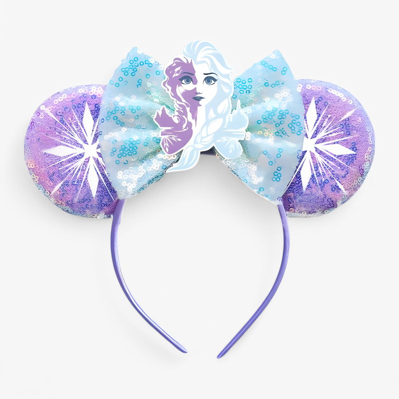 Frozen Hair Accessories Set for Children – Featuring Elsa, Anna, and Olaf Design