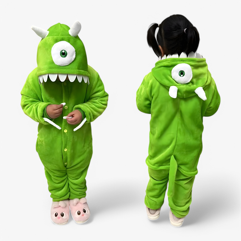 Fröhlicher Anime-Einteiler für Kinder – Super bequem für Zuhause