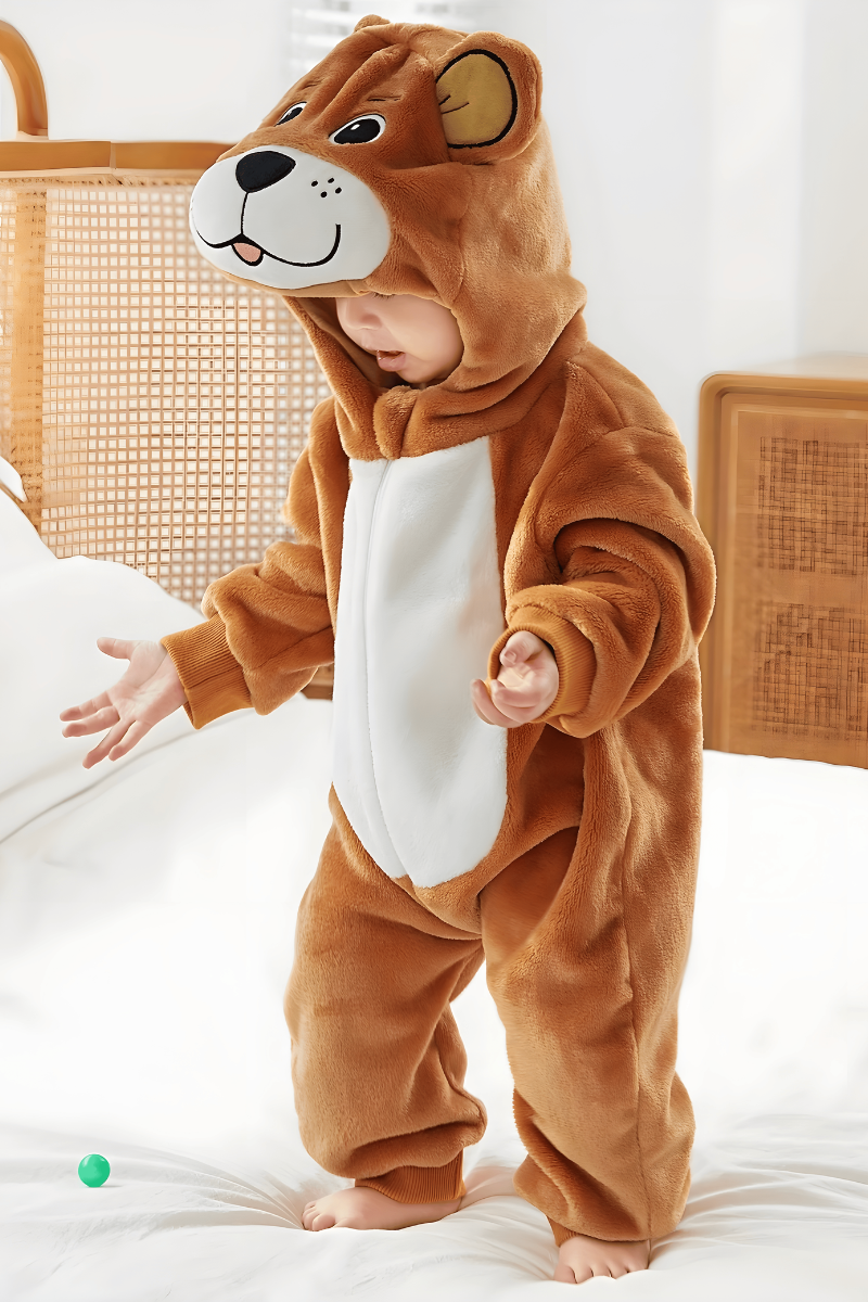 Niedlicher Bären-Einteiler für Kinder – Bequemes und verspieltes Outfit für Abenteuer