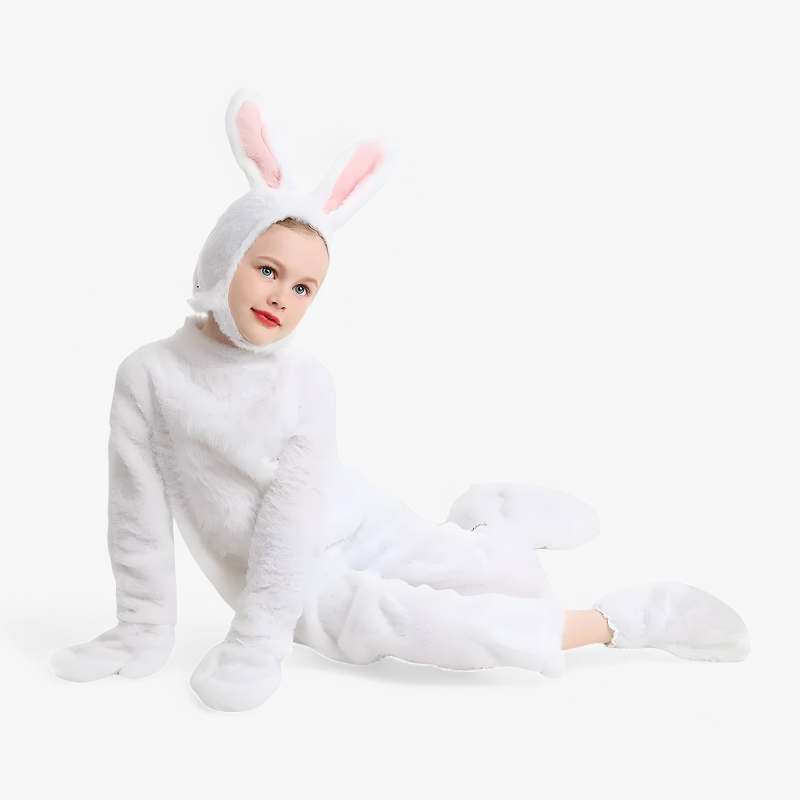 Uroczy kostium króliczka dla dzieci – idealny na Halloween i imprezy