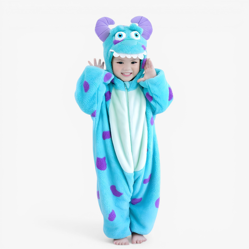 Jednoczęściowy kombinezon Monster dla dzieci – uroczy i wygodny strój cosplay