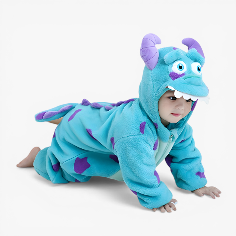 Monster-Einteiler für Kinder – Niedliches und bequemes Cosplay-Outfit